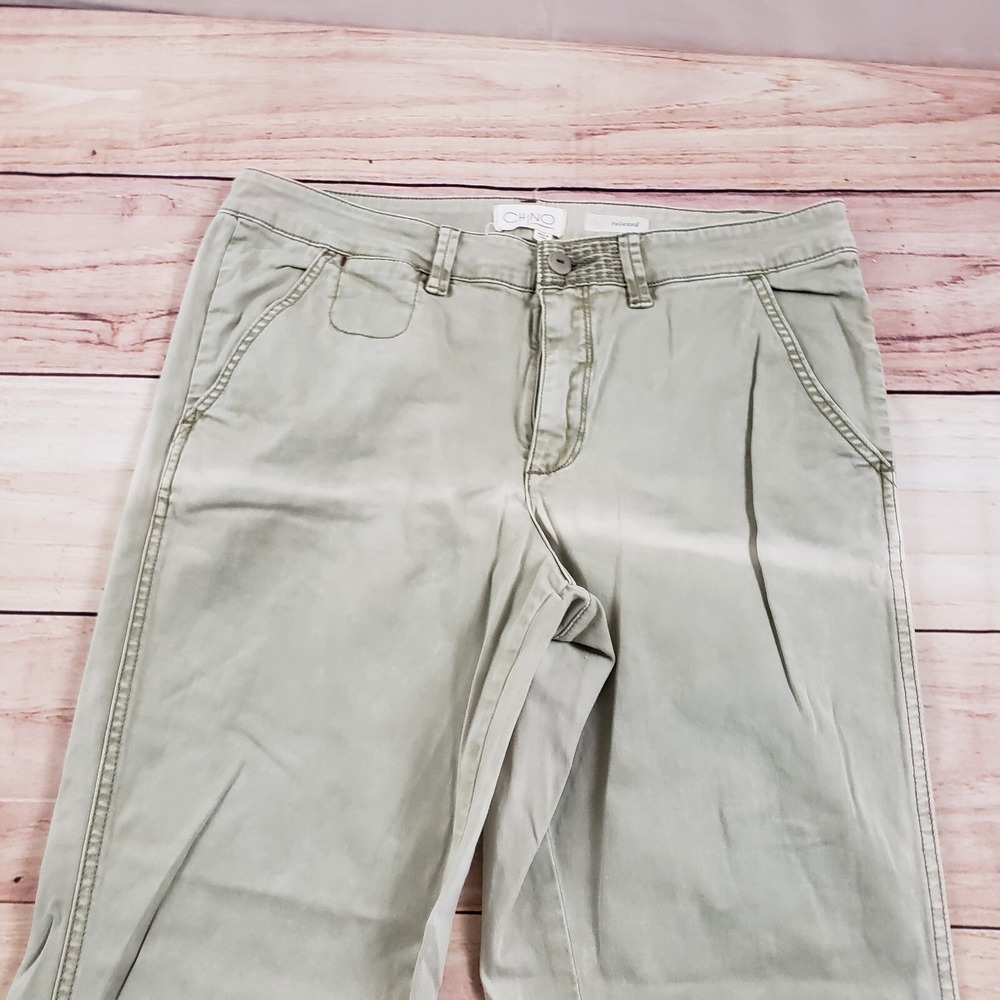 Anthropologie Pants Womens‎ 31 Beige Chino Relaxed Straight Casual Ladies 31x27 - Picture 3 of 12